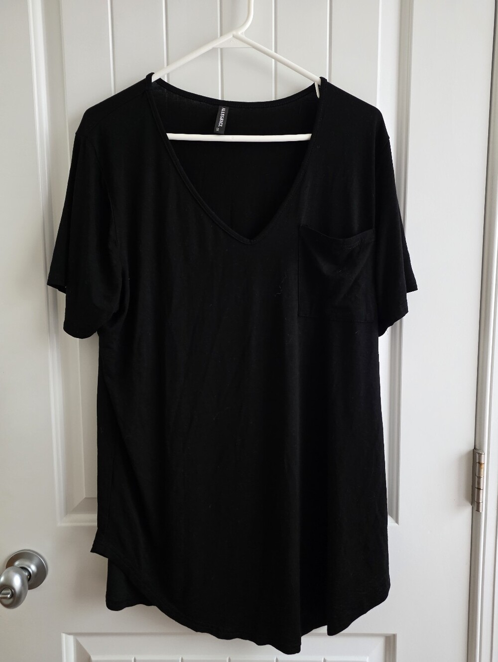 Plus Size Short Sleeve Tunic Top Shirt Size 1X